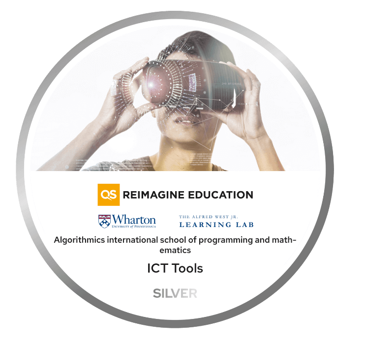 Algorithmics als Finalist für die beste Bildungs-App bei den Reimagine Education Awards 2021.
